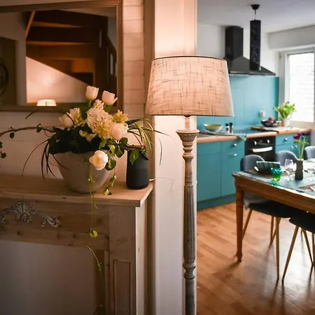 Duplex Equipe, Proche Centre-ville Colmar, Parking Apartment *