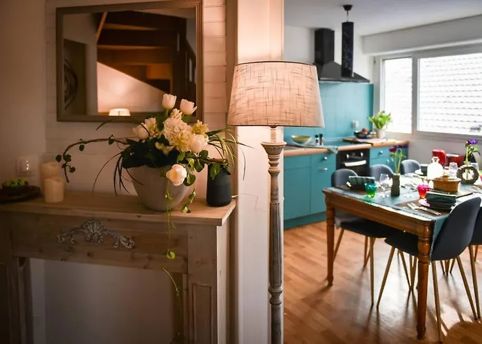 Duplex Equipe, Proche Centre-ville Colmar, Parking Apartment *